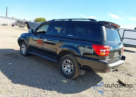 2003 Toyota Sequoia Limited V8 z USA, uszkodzony, nr VIN 5TDBT48A33S205026